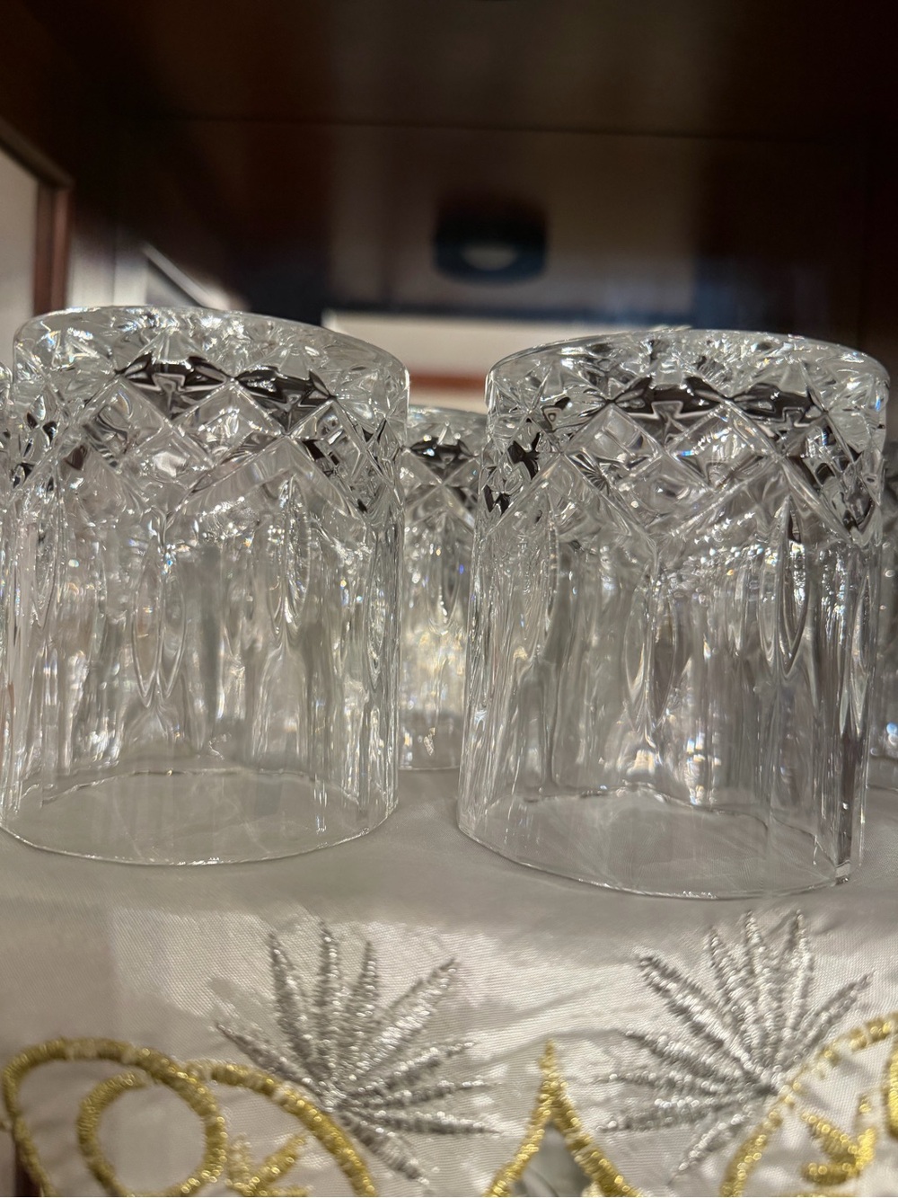 RCR Melodia Luxion Glasses Set of 6 Made in Italy. Never Used, 2 Sets available - Picture 6 of 14